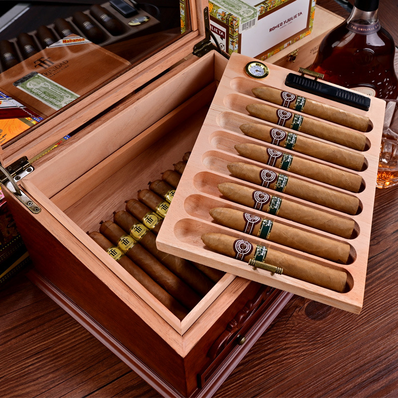 Hộp bảo quản cigar phong cách Retro CGL5771 3