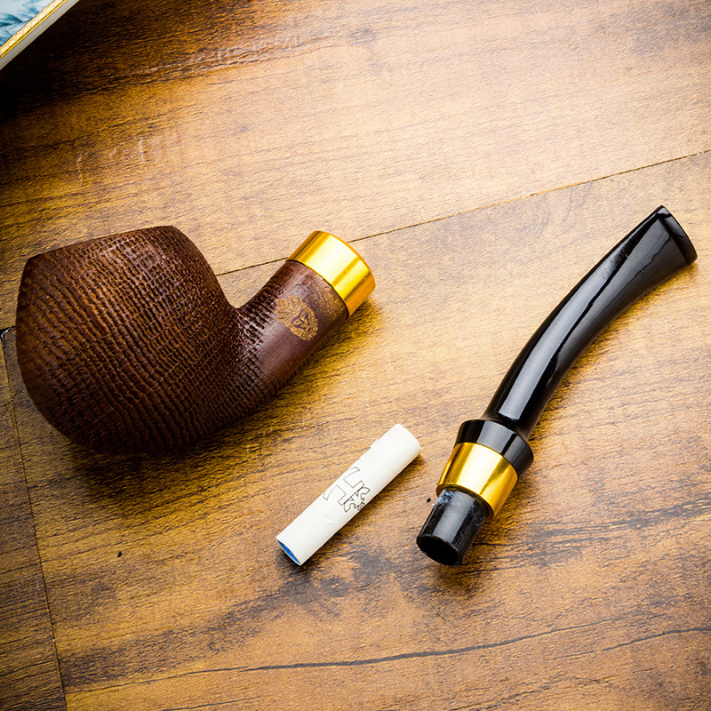 Tẩu hút xì gà gỗ dùng lọc 9mm nhiều mẫu LBS5576 6