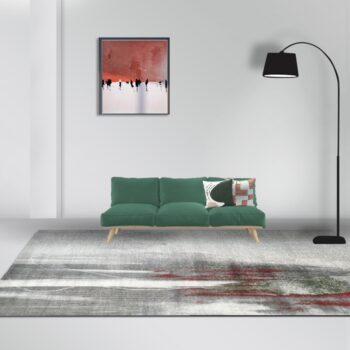 Thảm sàn decor hoa văn khe núi sáng tạo YN-CYU02