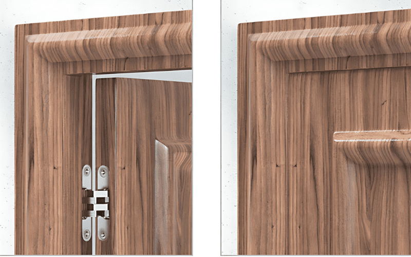 Bản lề âm cửa gỗ có gì đặc biệt? 4 bản lề âm cửa gỗ