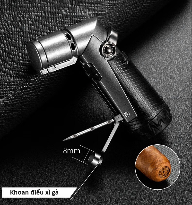 Bật lửa xì gà chống gió ba trong một tiện lợi SSR1916 8