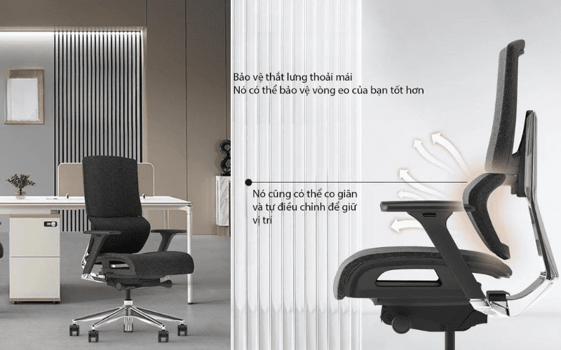 ghế văn phòng ergonomic