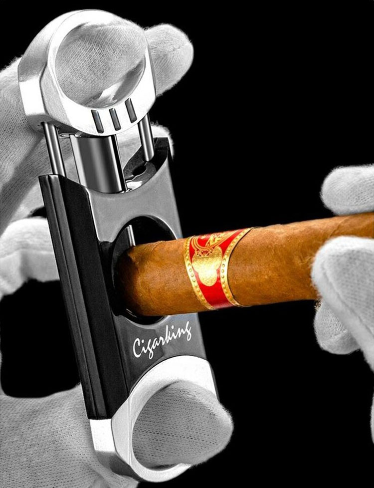 Dao cắt xì gà chữ V phối màu hiện đại CGL4946 10