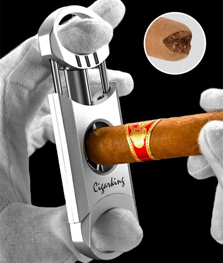 Dao cắt xì gà chữ V phối màu hiện đại CGL4946 8
