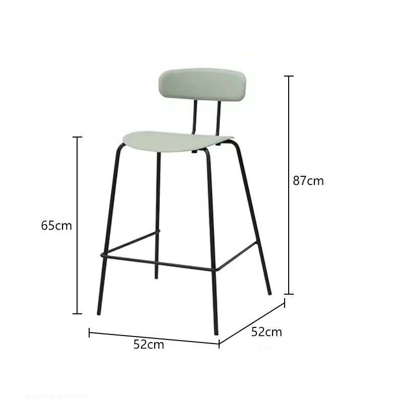 Ghế bar sắt nghệ thuật màu Pastel ngọt ngào BX9140 9