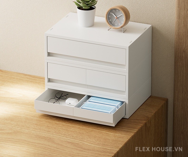 Hộp ngăn kéo đựng quần áo phụ kiện đa năng MAQ2107 6