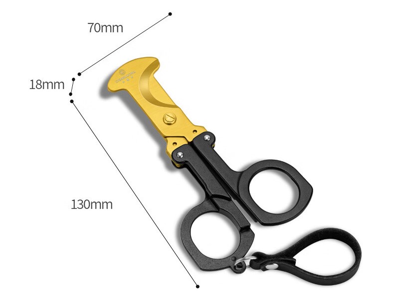 Kéo cắt xì gà gấp gọn cao cấp CGLJ70 14