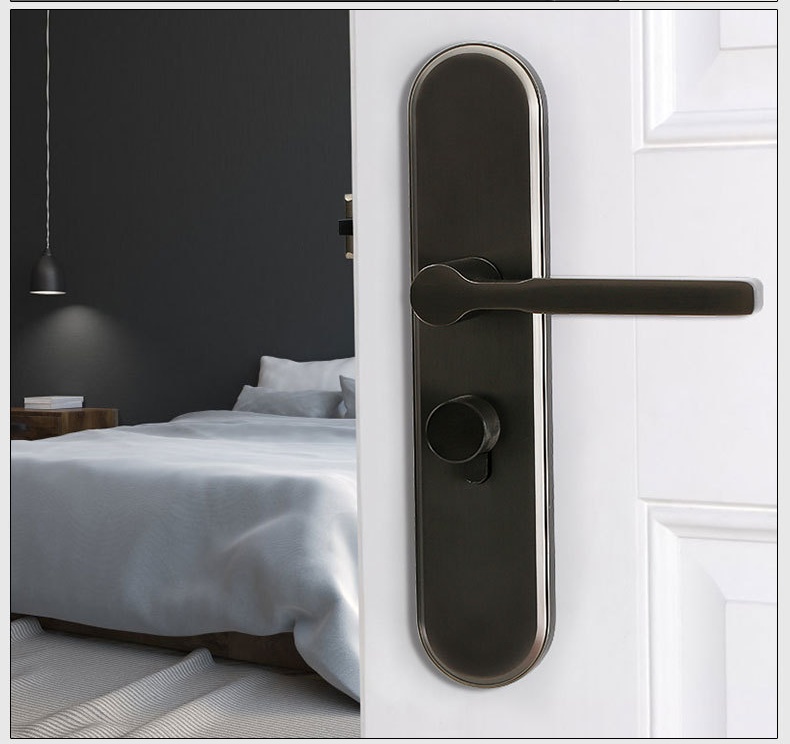 Khoá cửa phòng tay gạt hợp kim hiện đại LDS7004 11