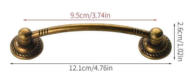 Tay nắm tủ phong cách châu Âu Vintage JM0301 10