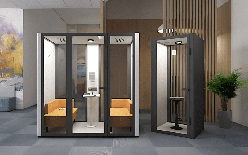 Cabin cách âm cho việc đàm phán kinh doanh hiệu quả 22 cabin cách âm di động
