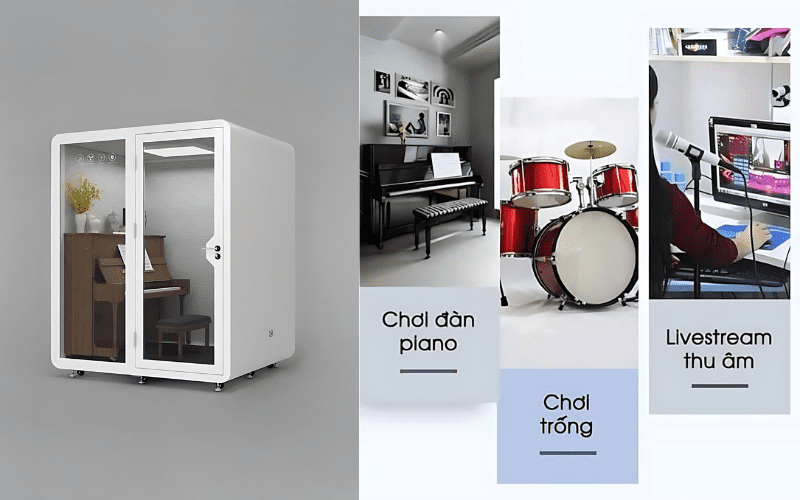 Cabin cách âm cho việc đàm phán kinh doanh hiệu quả 23 cabin cách âm