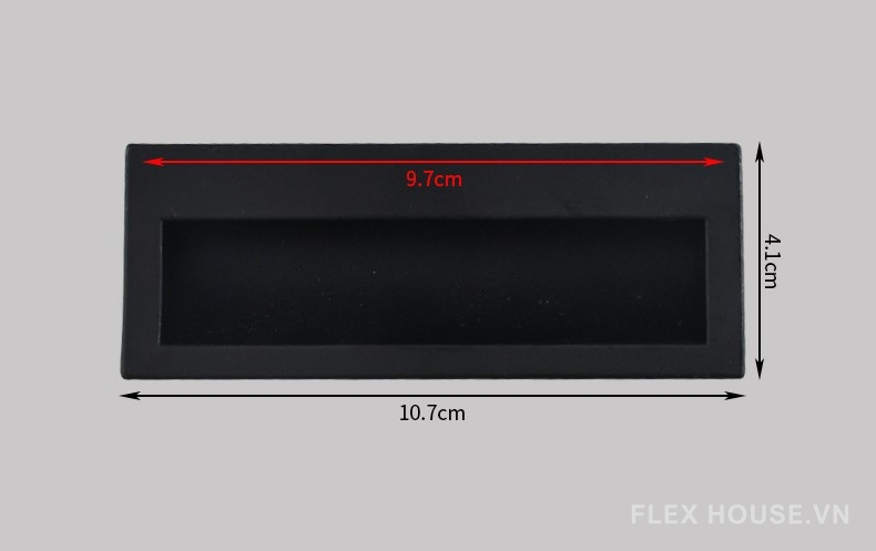 Tay nắm âm tủ hợp kim kẽm cổ điển JM4769 12