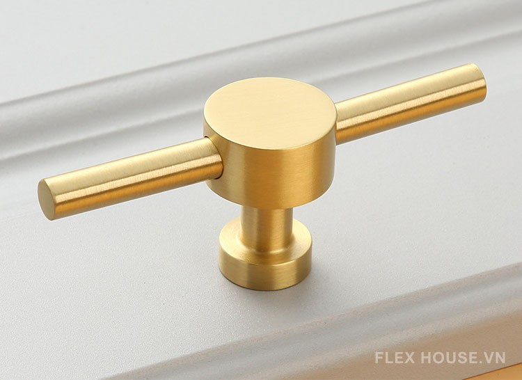 Núm tay nắm tủ đồng sang trọng HT8935 7