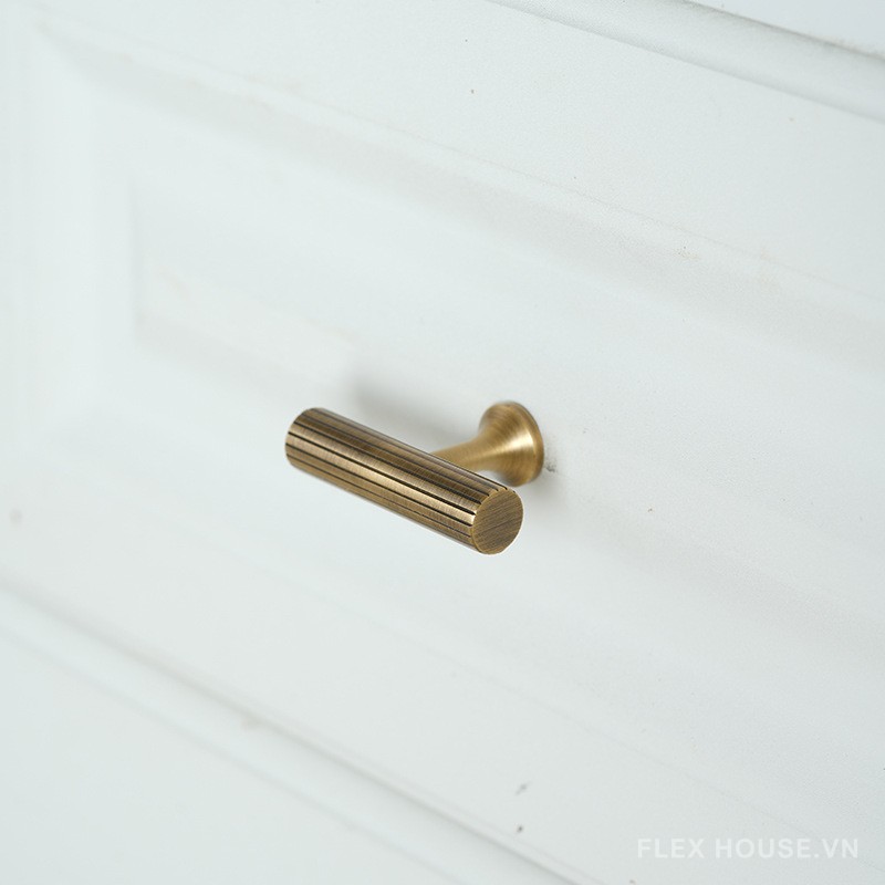Tay nắm tủ đồng thau Retro kiểu Pháp CEO8890 12