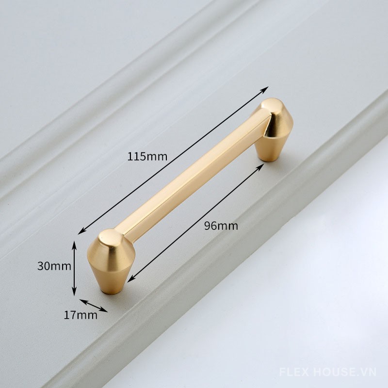 Tay nắm tủ hợp kim kiểu dáng sang trọng KY26182 7