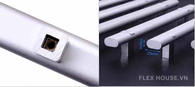 Tay nắm tủ hợp kim nhôm sang trọng cao cấp TNH8836 10