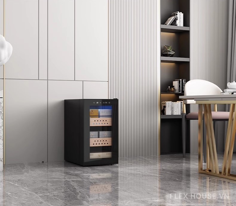 Tủ điện bảo quản xì gà mini JC188A 4