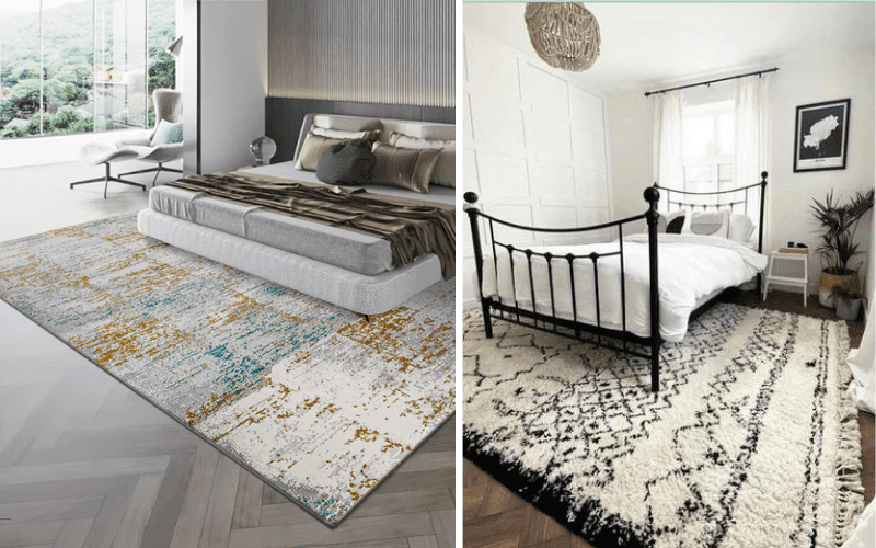 thảm decor phòng ngủ