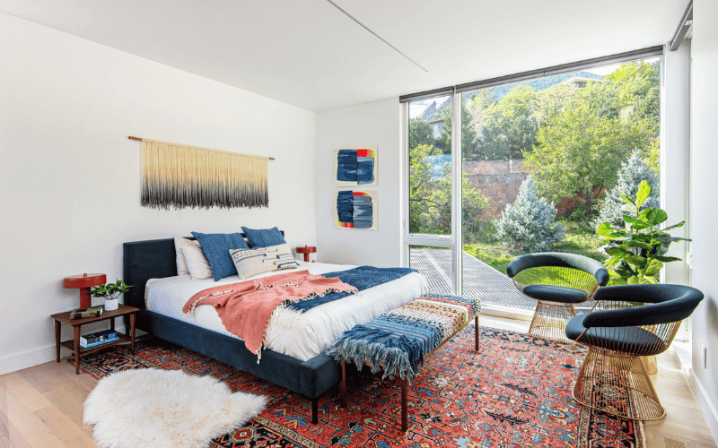 thảm decor phòng ngủ