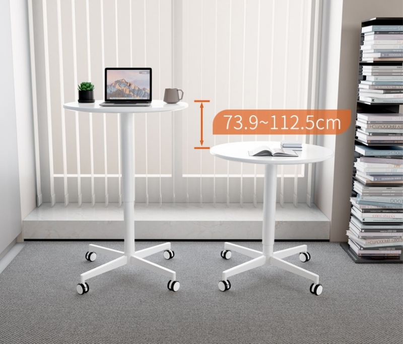 Bàn tròn làm việc điều chỉnh nâng hạ tiện dụng PX151 5