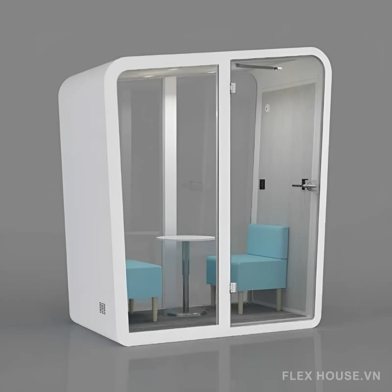Booth tiêu âm cách âm văn phòng đa năng FLS.YX02 3