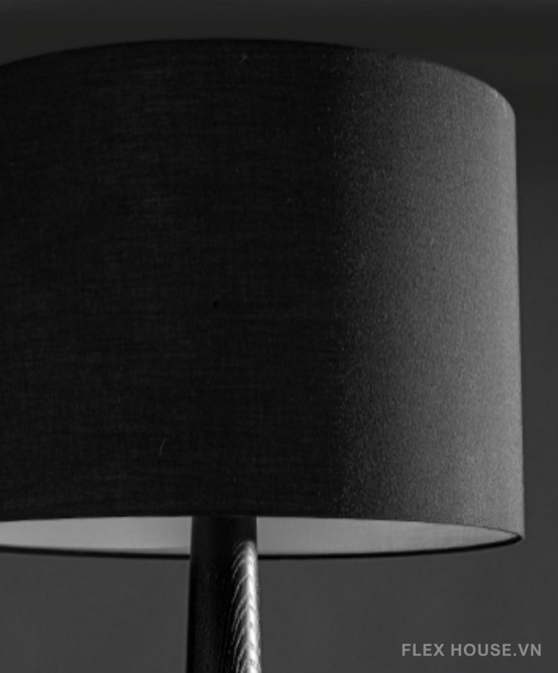 Đèn sàn thân giả gỗ phong cách Nhật mộc mạc HX2610 9