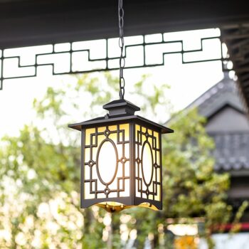 Đèn thả ban công phong cách phương Đông DD022 - bìa