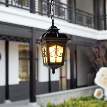 Đèn thả ngoài trời cổ điển trang trí hành lang DD035 - bìa