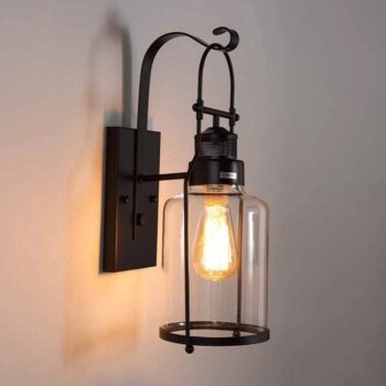 Đèn tường khung sắt phong cách Retro kiểu Mỹ XL3399