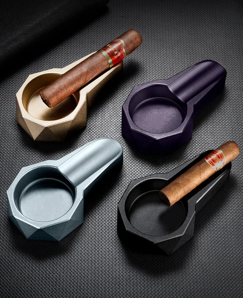 Gạt tàn cigar 1 điếu nhiều màu thời trang CGL7804 4