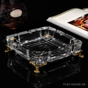 Gạt tàn cigar bằng thủy tinh trong suốt Bắc Âu CGL0729