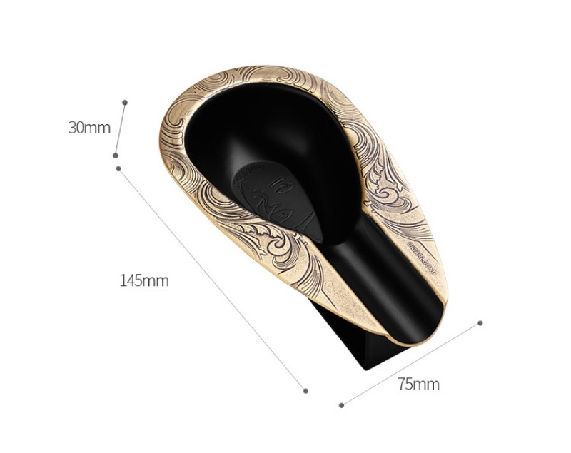 Gạt tàn cigar gốm sứ 1 điếu thời trang cá tính CGL6108 9