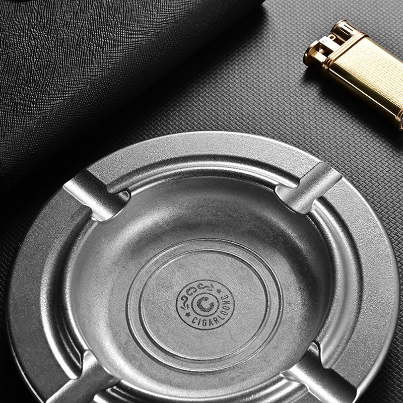 Gạt tàn cigar tròn 4 điếu nhiều màu cá tính CGL3165 7