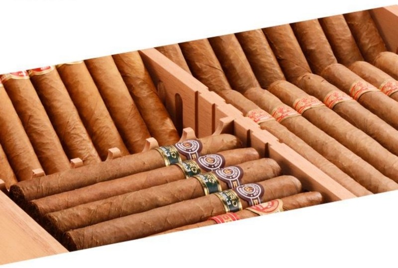 Hộp giữ ẩm cigar 6 ngăn gỗ tuyết tùng cao cấp CGL5122 7