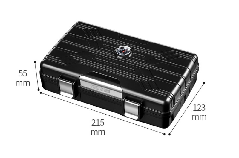 Hộp giữ ẩm cigar kiểu vali du lịch nhiều màu CGL0786 10