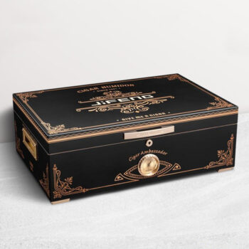 Hộp ủ cigar gỗ tuyết tùng nhiều ngăn thanh lịch JF7360