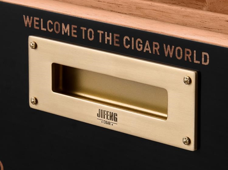 Hộp ủ cigar gỗ tuyết tùng nhiều ngăn thanh lịch JF7360 12