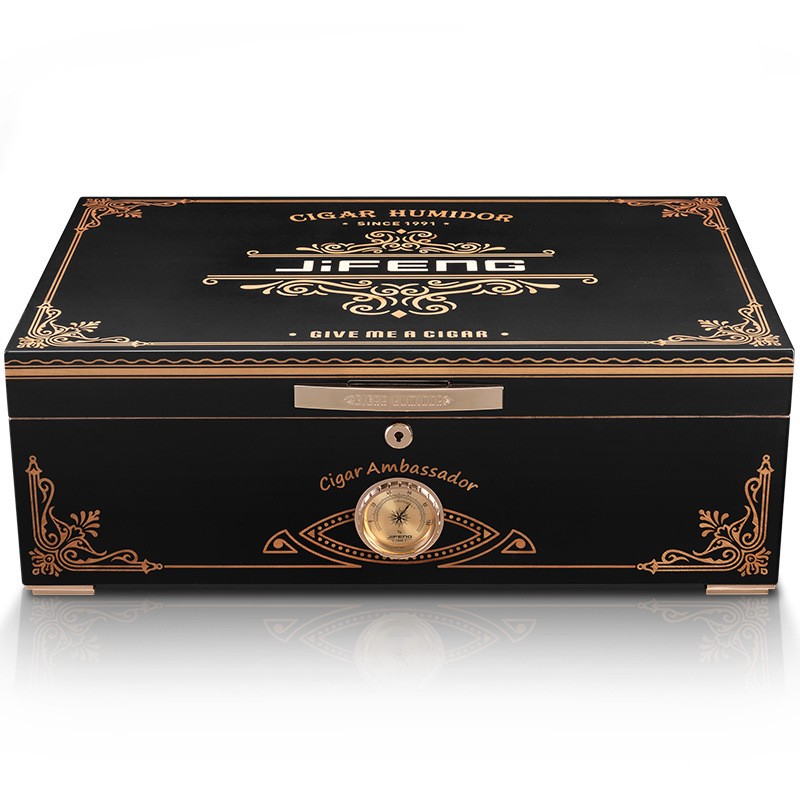 Hộp ủ cigar gỗ tuyết tùng nhiều ngăn thanh lịch JF7360 17
