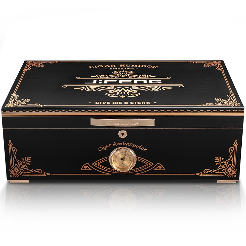 Hộp ủ cigar gỗ tuyết tùng nhiều ngăn thanh lịch JF7360 17