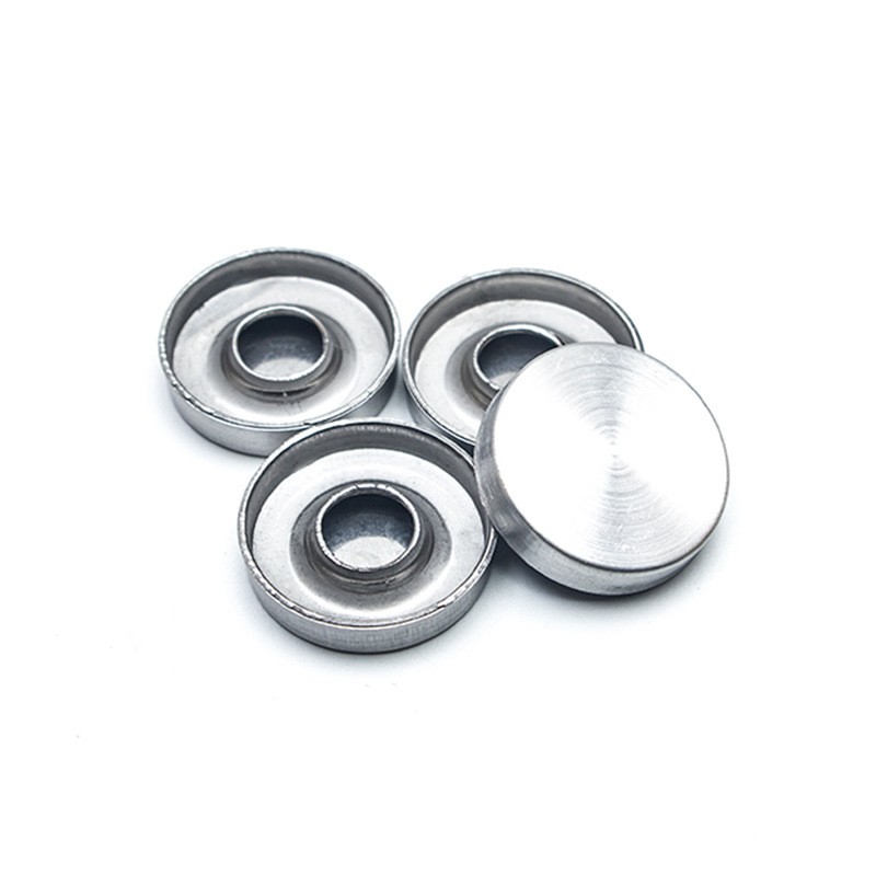 Nắp chụp đầu vít decor thép không gỉ màu bạc YM5042 7