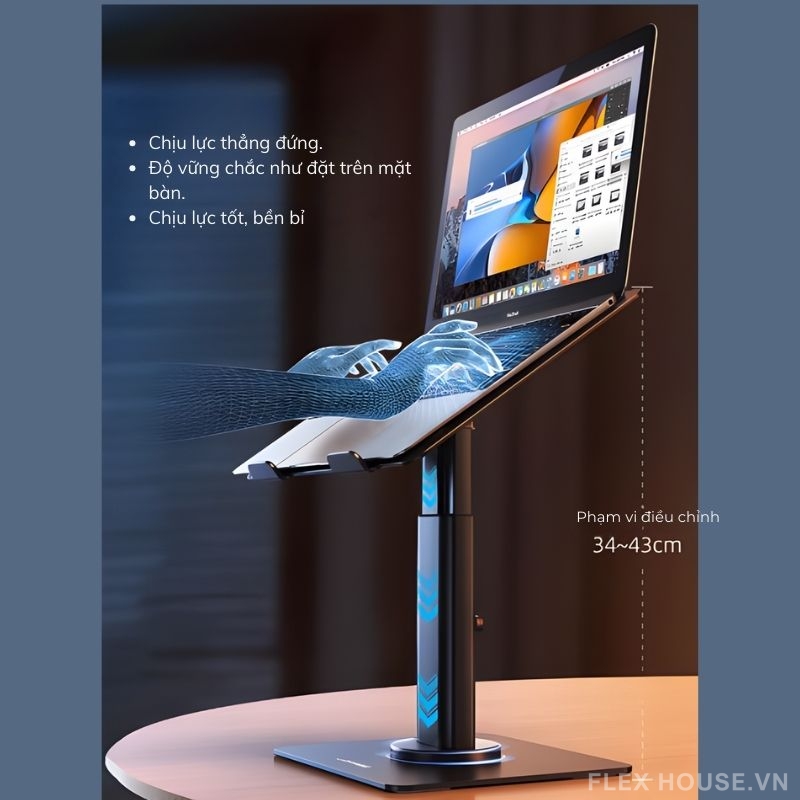 Giá đỡ tản nhiệt laptop nâng hạ xoay 360 độ XT796 6 Giá đỡ tản nhiệt laptop nâng hạ xoay 360 độ XT796 10