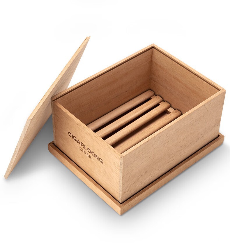 Hộp giữ ẩm cigar gỗ tuyết tùng tối giản hiện đại CGL8038 7