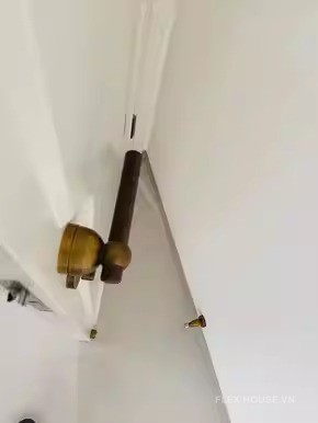 Khóa cửa tay gạt bằng gỗ decor không gian GT482 18