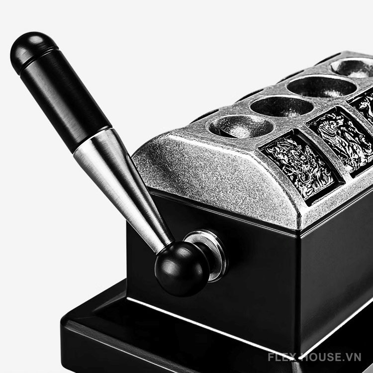 Máy cắt xì gà để bàn hình thần thú phương Đông CGL074 7