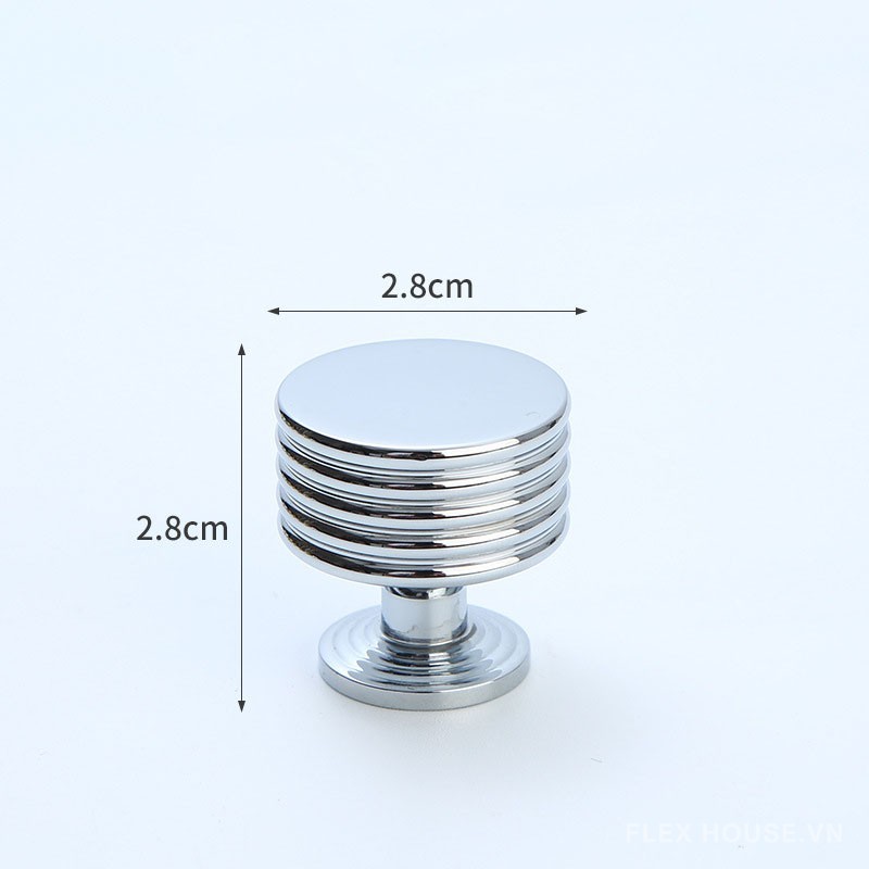 Núm ngăn kéo tủ đồng viền tròn kiểu Âu HM8078 9