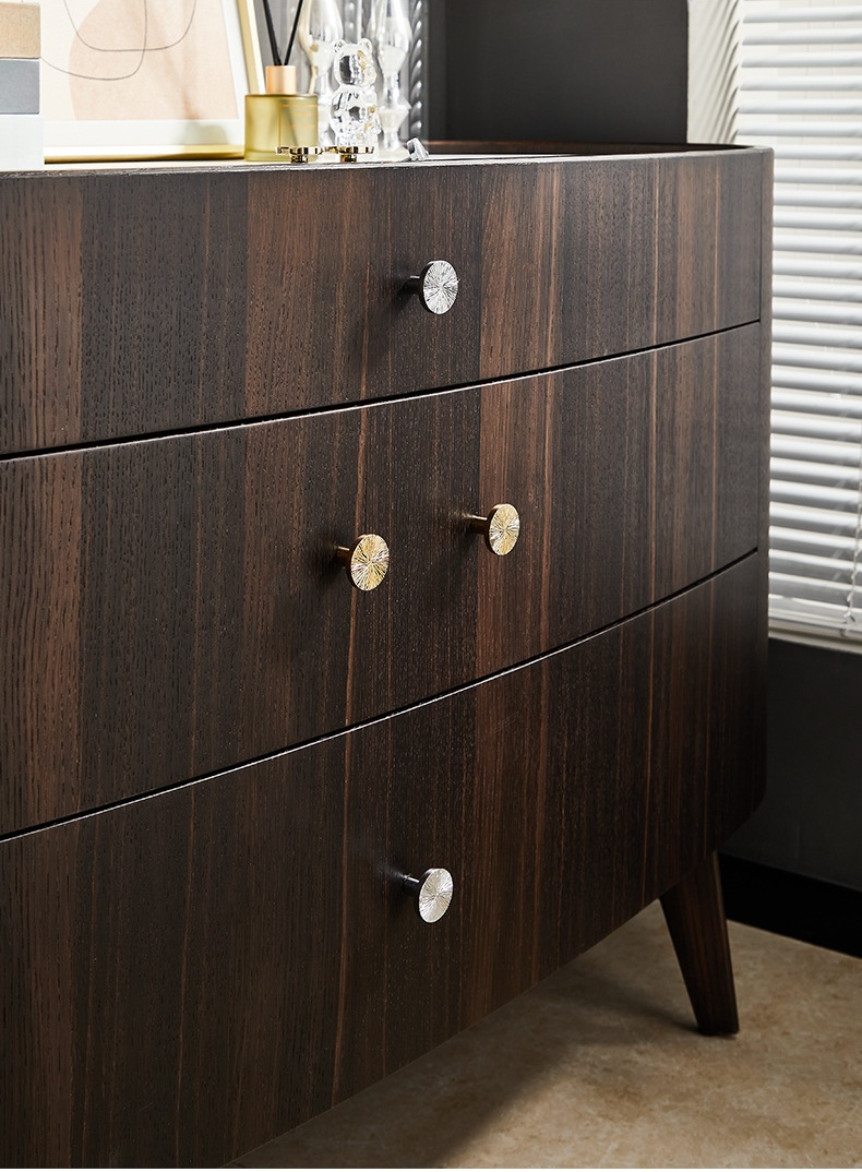 Núm tay kéo tủ tròn mặt khía minimalist PALO754 12