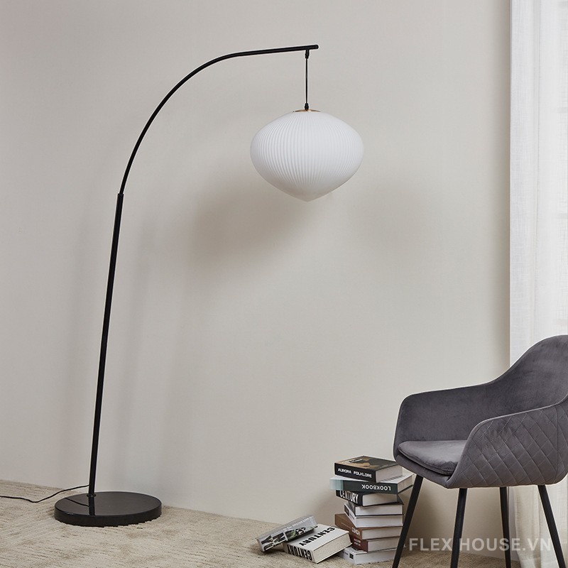 Đèn sàn trang trí phòng khách kiểu cần câu HX5675 5