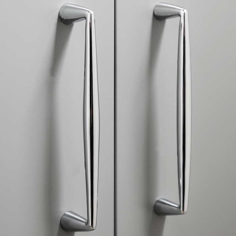 Tay nắm tủ đồng màu bạc decor minimalism PALO514 8