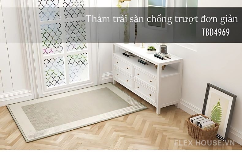 Thảm trải sàn chống trượt đơn giản TBD4969 (1)