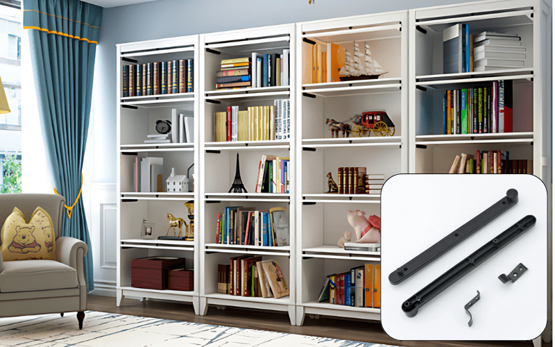Xu hướng sử dụng cửa lùa giấu cánh trong kiến trúc hiện đại 7 ray trượt cửa lùa